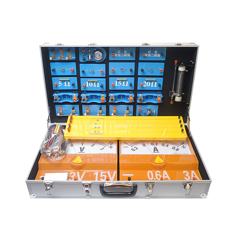 Magnetic electrical demonstration box