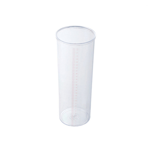 Transparent liquid container