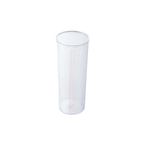 Transparent liquid container