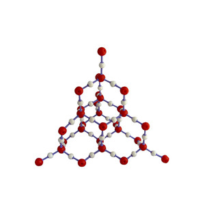二氧化硅晶体结构模型